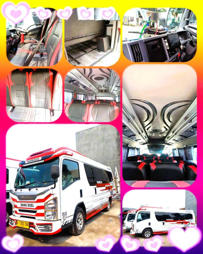 Delltrans rental elf tangerang
