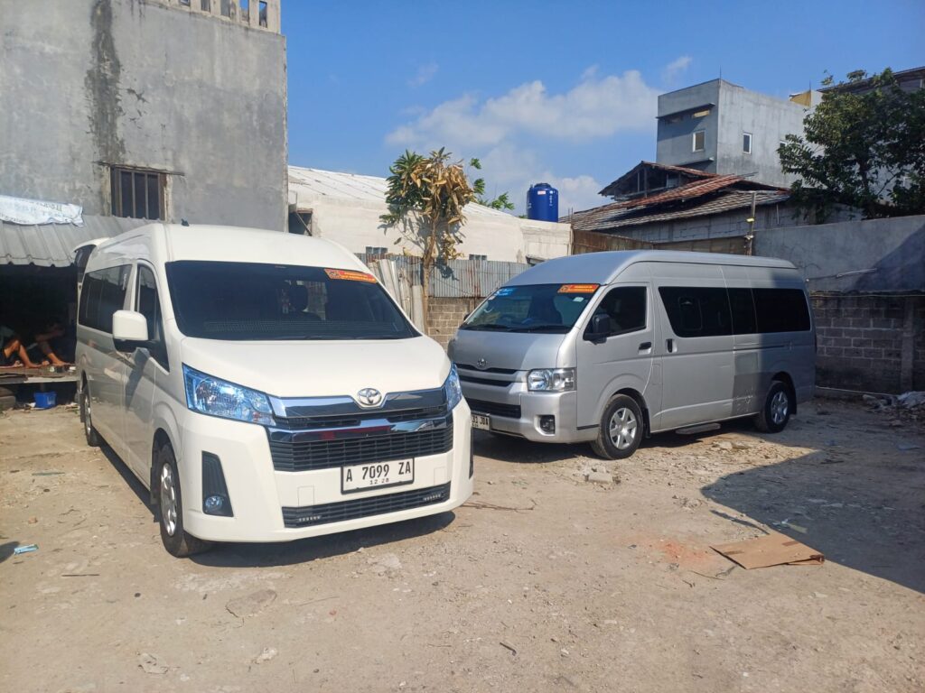 Sewa Hiace Margasari tangerang