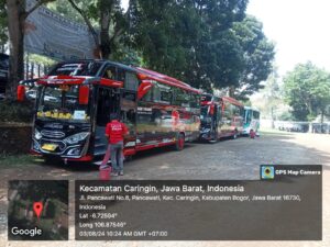 sewa bus wisata guci